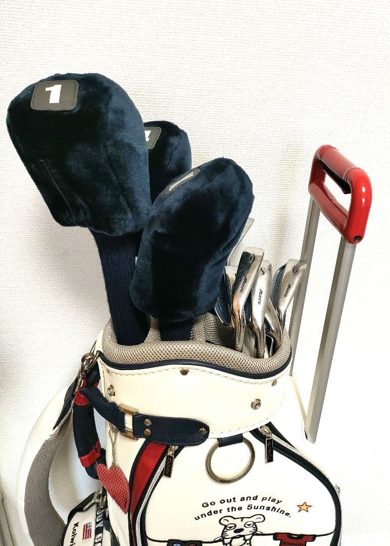ENJOY GOLF キャディバッグ 、ミズノクラブセット
