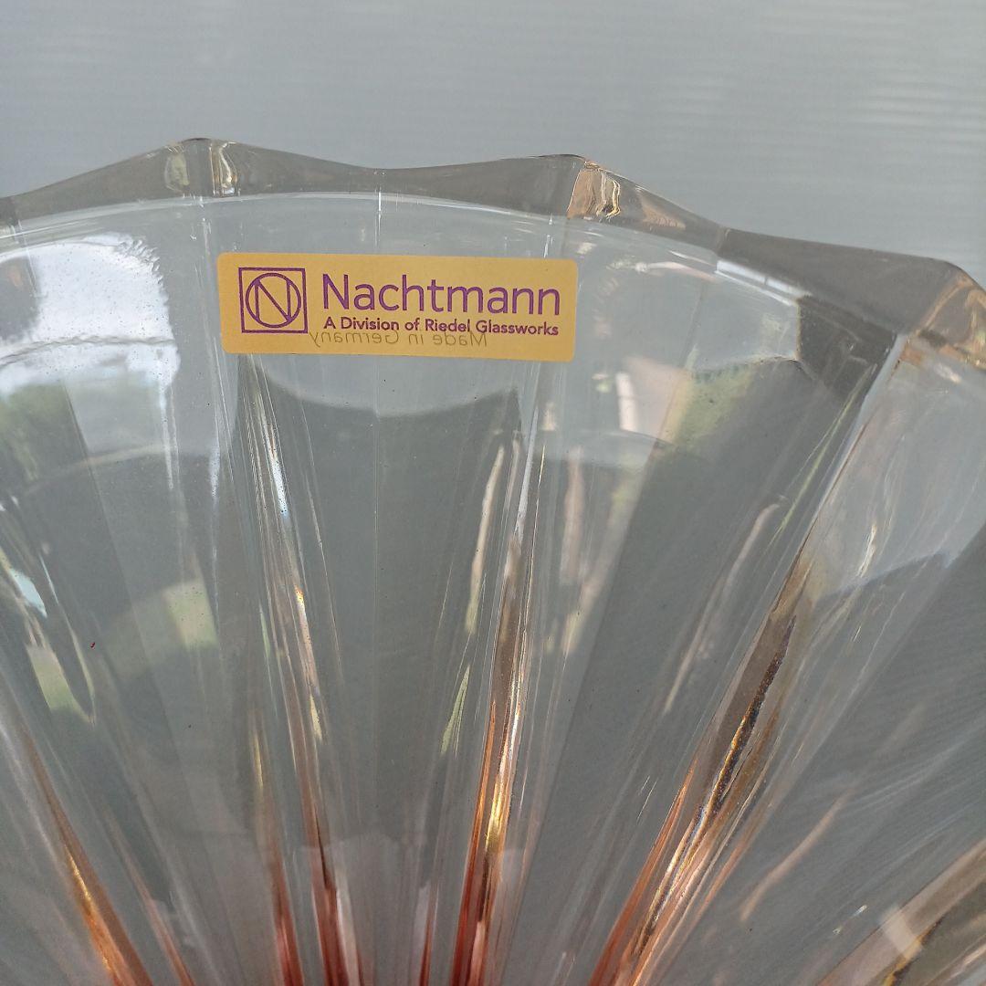 アンティーク　Nachtmann 　フラワーベース　ナハトマン　花瓶　レッド