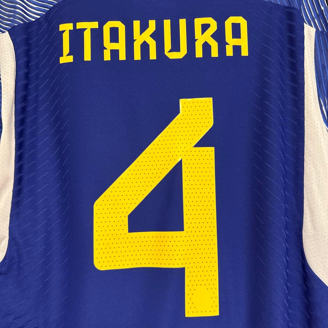 (まめてて)adidas 日本代表 オーセンティックユニフォーム　板倉 4