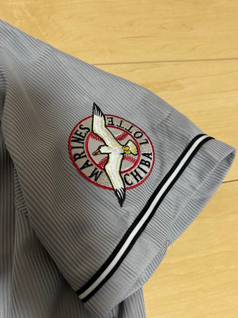 千葉ロッテマリーンズ ユニフォーム 無地 ネオクラシック 復刻 L ビジター