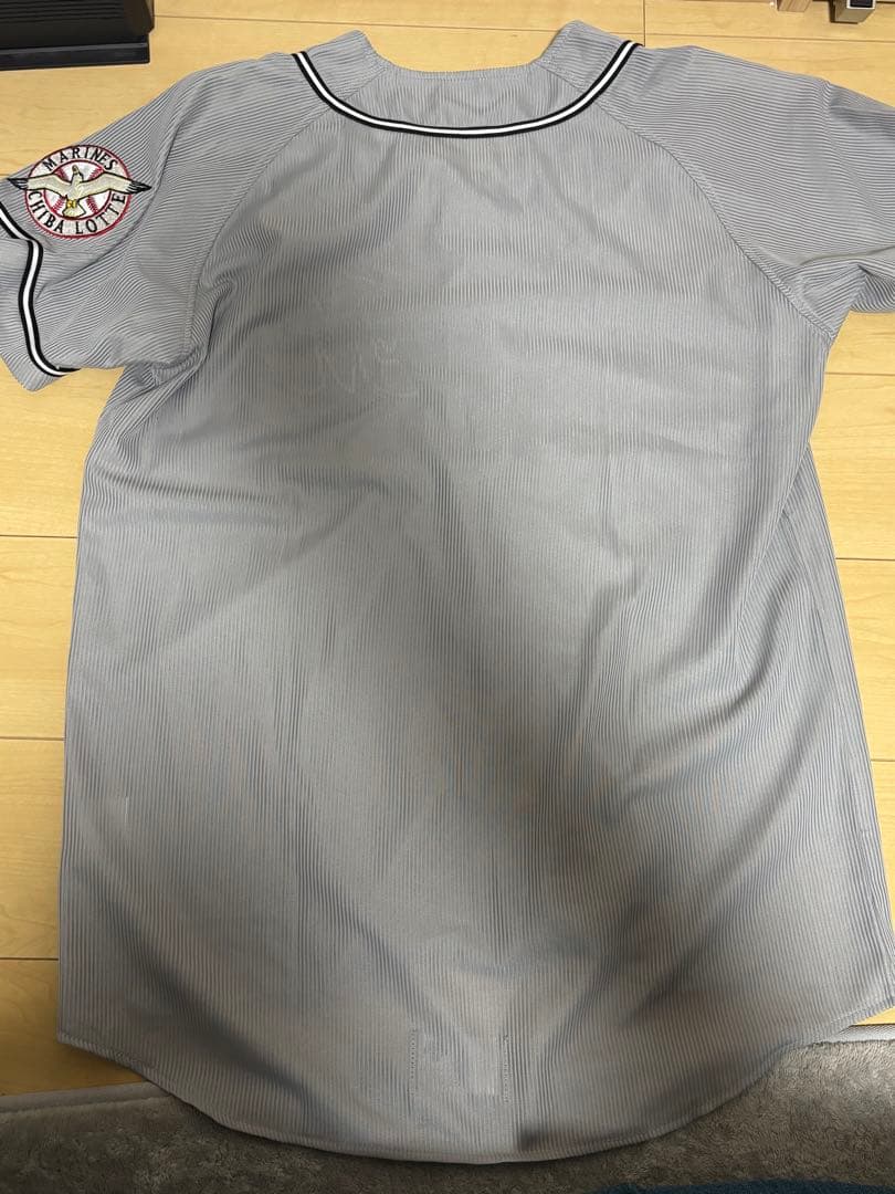 千葉ロッテマリーンズ ユニフォーム 無地 ネオクラシック 復刻 L ビジター