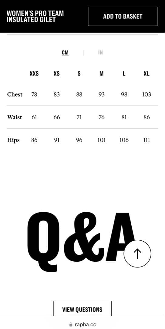 (新品)WOMEN'S PRO TEAM INSULATED GILETジレ