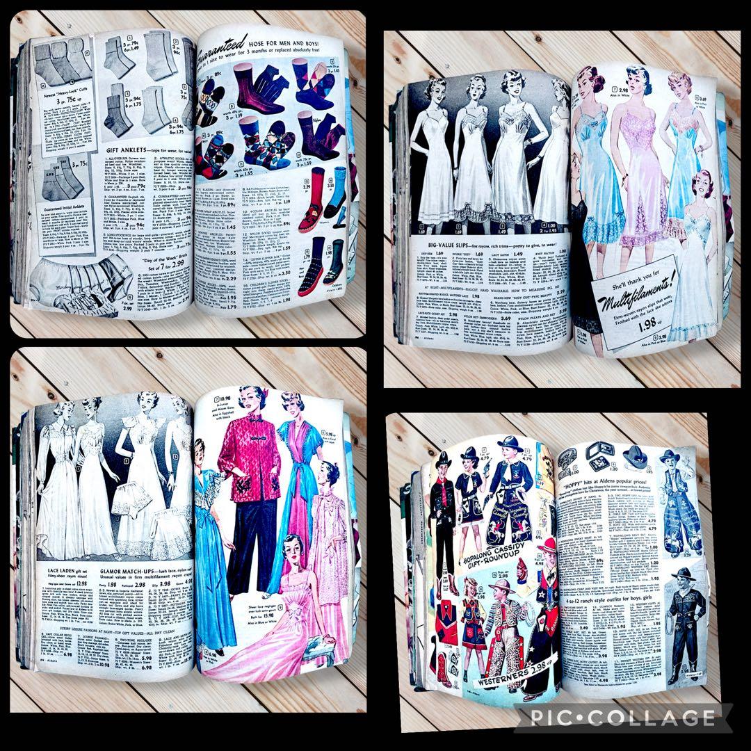 1950年アメリカ（Aldens, Inc.オールデンズ社 ）クリスマスブック