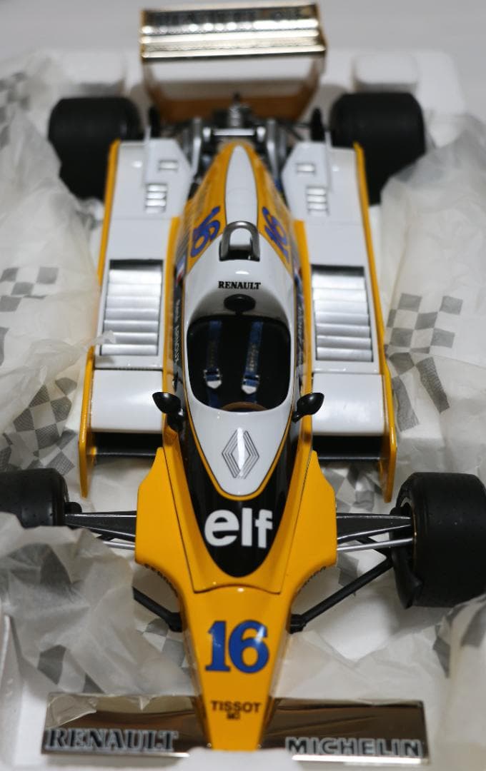 超貴重　ポールズ・モデル１／１８ ルノーRE20ターボ　１９８０ Ｒ・アルヌー