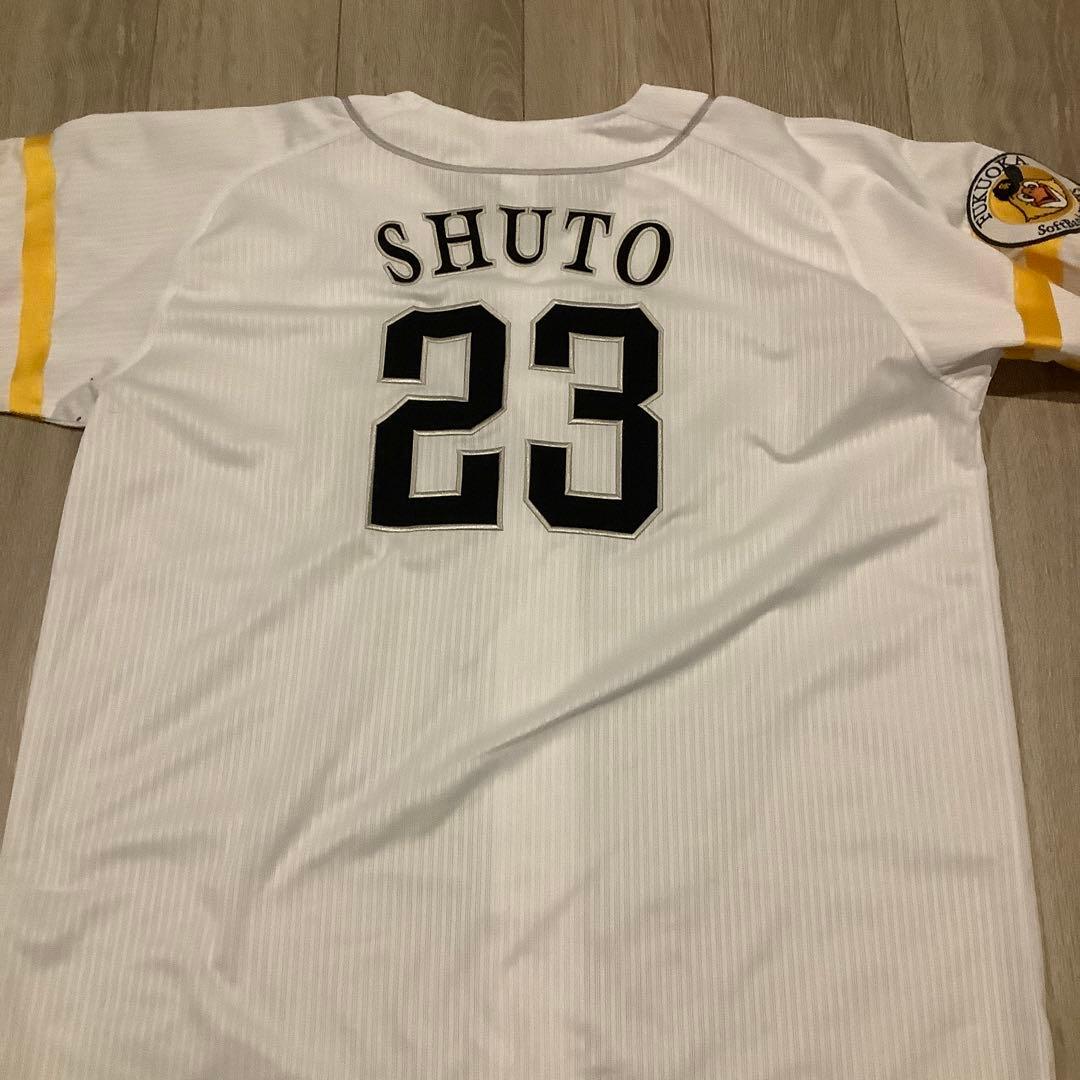 福岡ソフトバンクホークス　周東佑京　ユニフォーム　XLサイズ