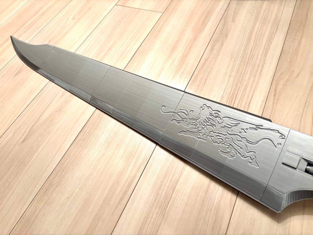 フルサイズ ファイナルファンタジーVIII ガンブレード (金屬なし）