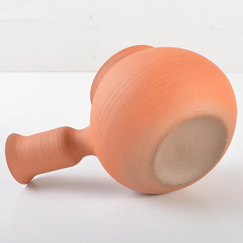 煎茶道具　常滑焼　山七窯　渡辺山七作　保宇夫良　横手急須　共箱　V　R6597