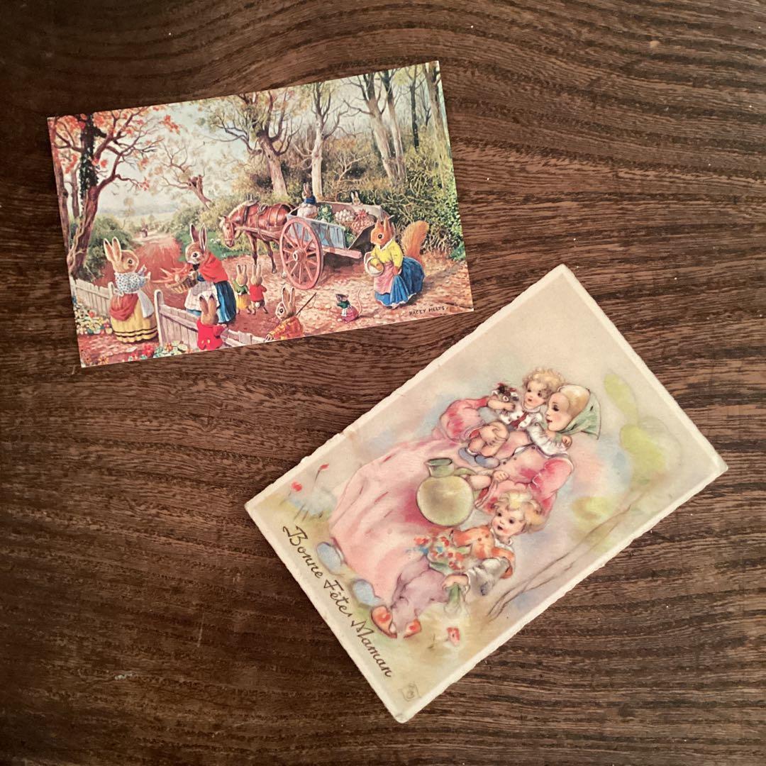 アンティークポストカード 22枚 フランス