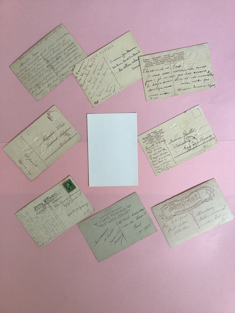 アンティークポストカード 22枚 フランス