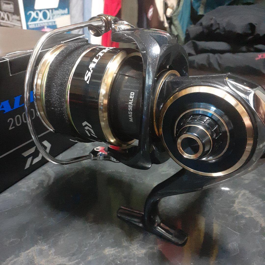 DAIWA SALTIGA 20000-H スピニングリール　オッズポート9号