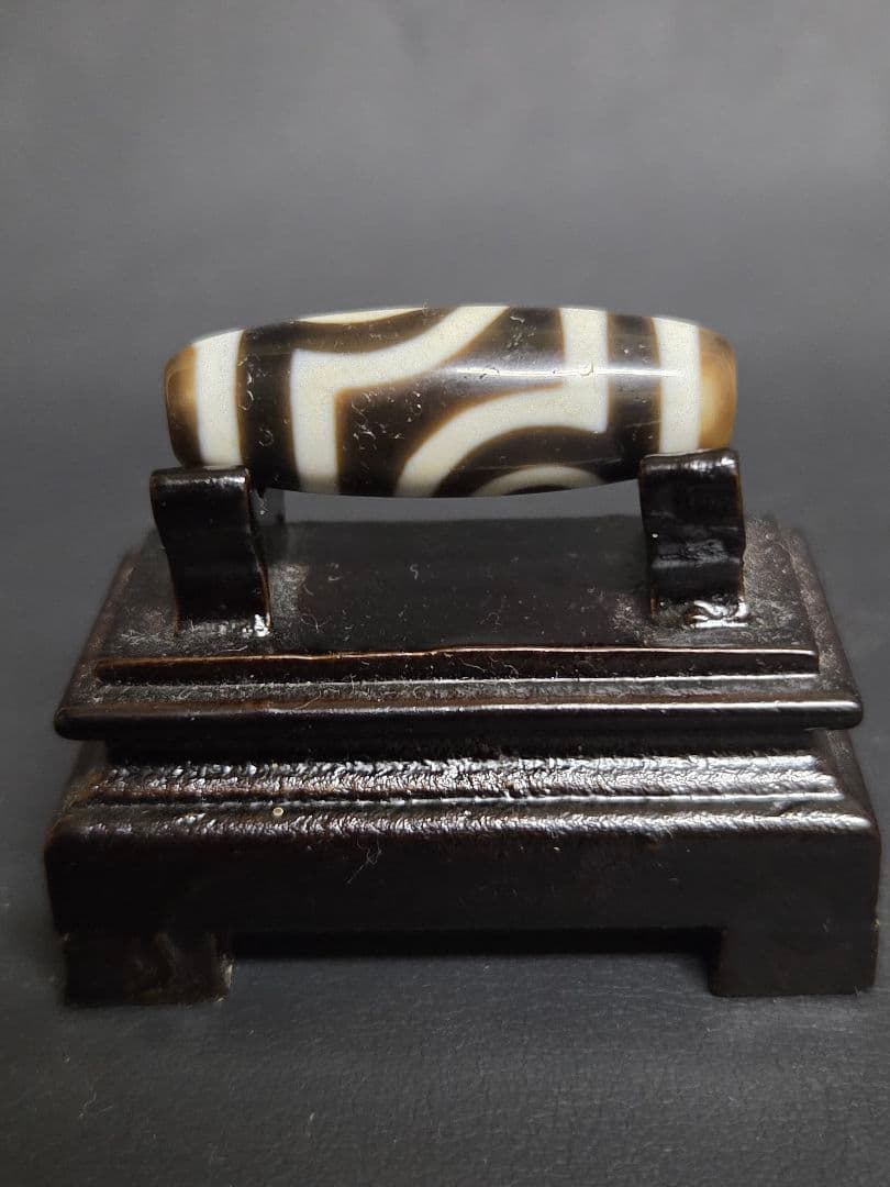 082　天珠　正統派　二眼天珠　dzibeads！