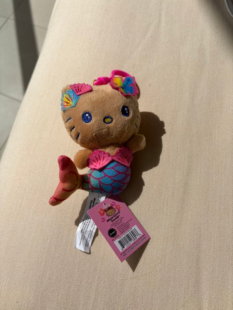 即日発送【３個セット】ハローキティ 人魚 キーホルダー ハワイ　限定