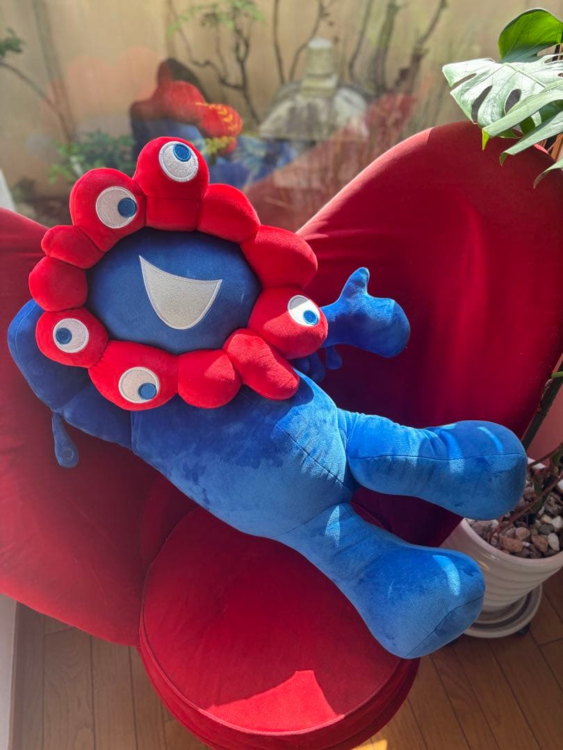 【お値下げ】大阪関西万博　ミャクミャクくじ1等ぬいぐるみ