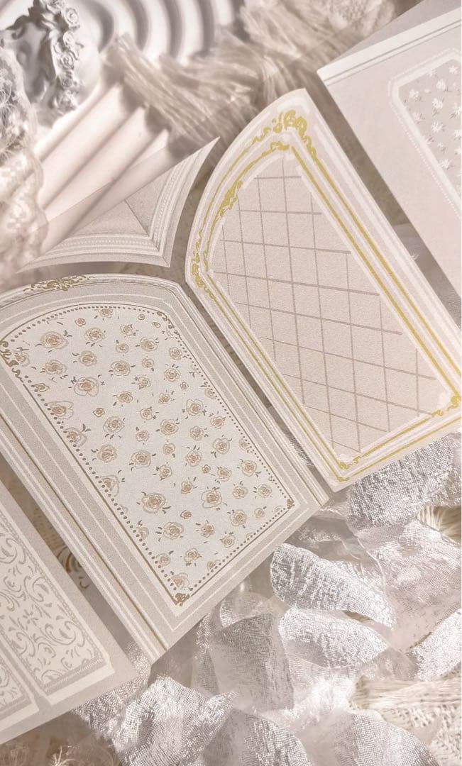 【9062】海外　マステ　2/4/巻PET重油マスキングテープ　室内　壁　背景系