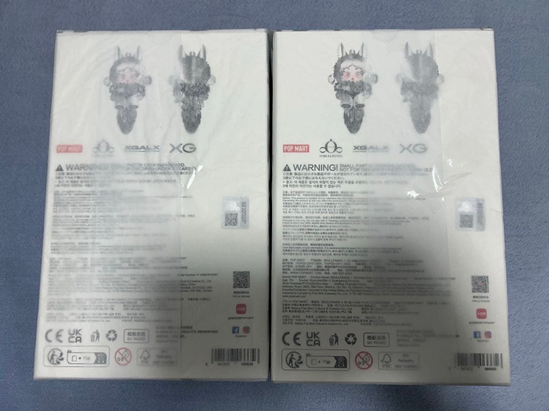 最安値【2個】SKULLPANDA スカルパンダ XG POPMART 日本限定