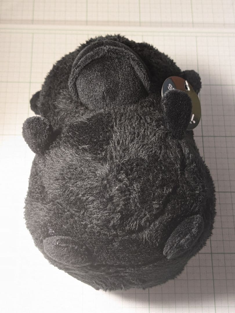 stuffed animal　ぬいぐるみ　ゴリラ　16cm　ブラック　BK