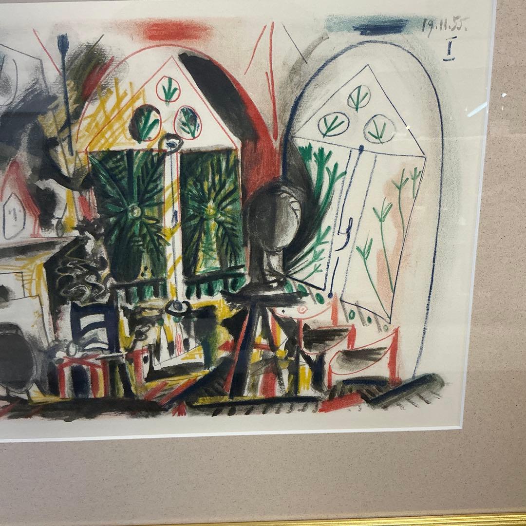 パブロピカソ　リトグラフ　スケッチブックより