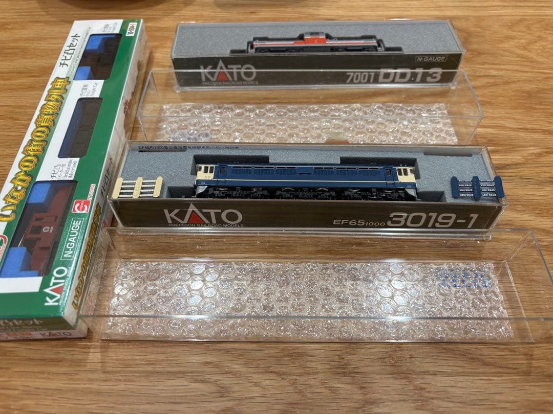 KATO DD13 EF65 チビ凸　いなかの街の貨物列車セット　まとめ売り