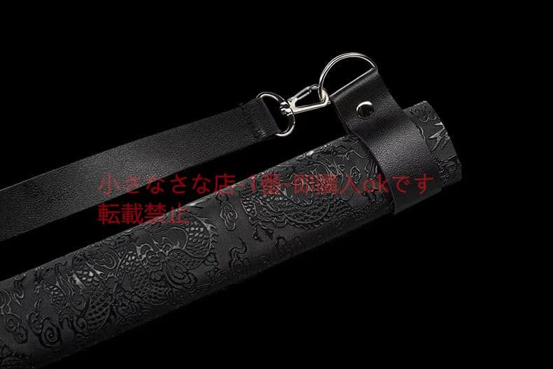 刺繍春刀藍魔  古兵器 武具 刀装具 日本刀 模造刀 居合刀