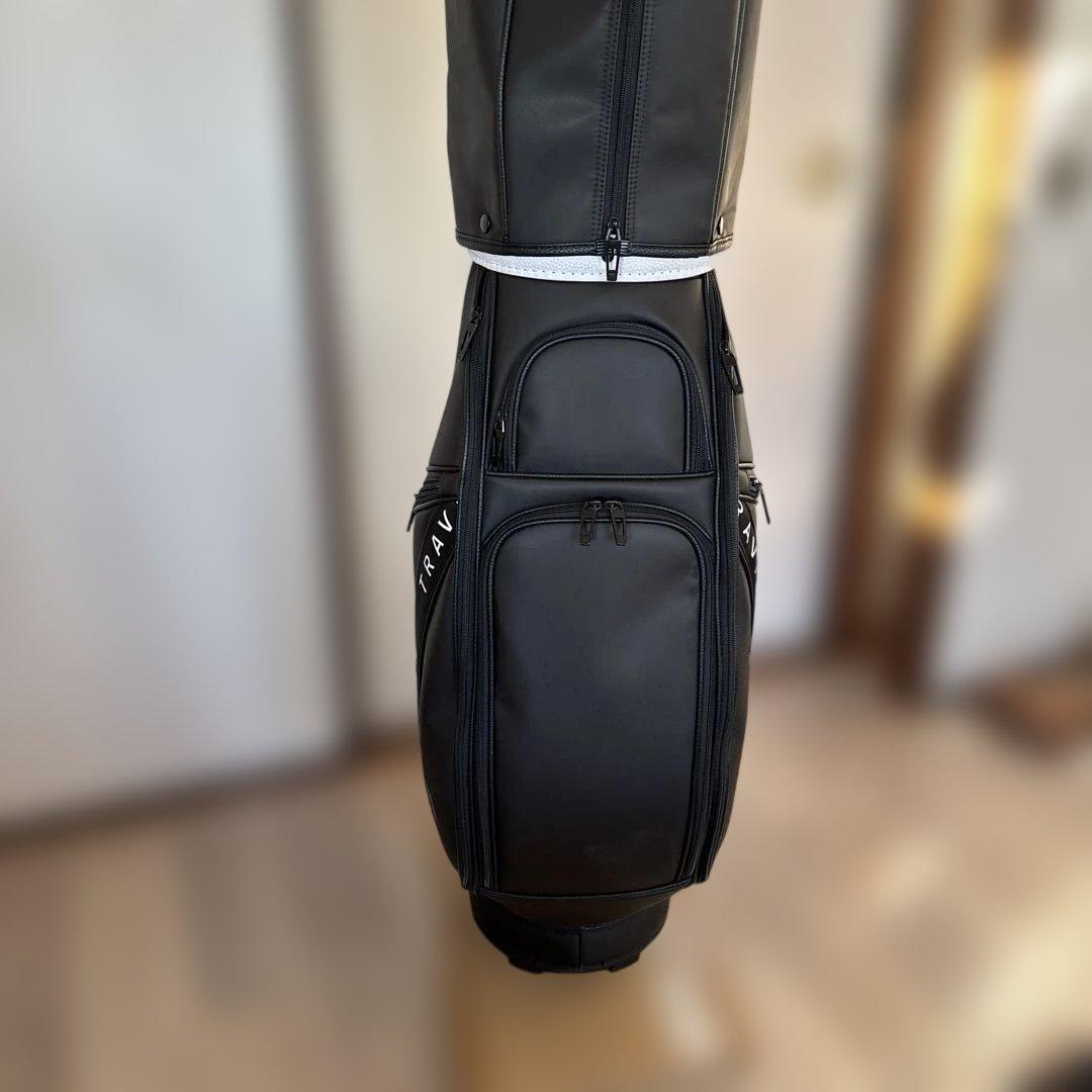 ‼️最終値下げ‼️ トラヴィスマシュー スタンドキャディバッグ ホワイト/ブラック