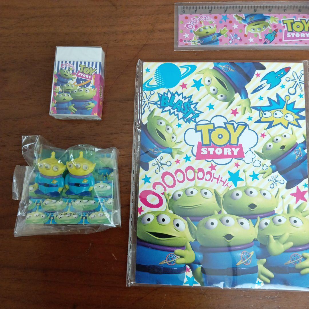 【レトロ】トイ・ストーリー エイリアン 文房具6点セット