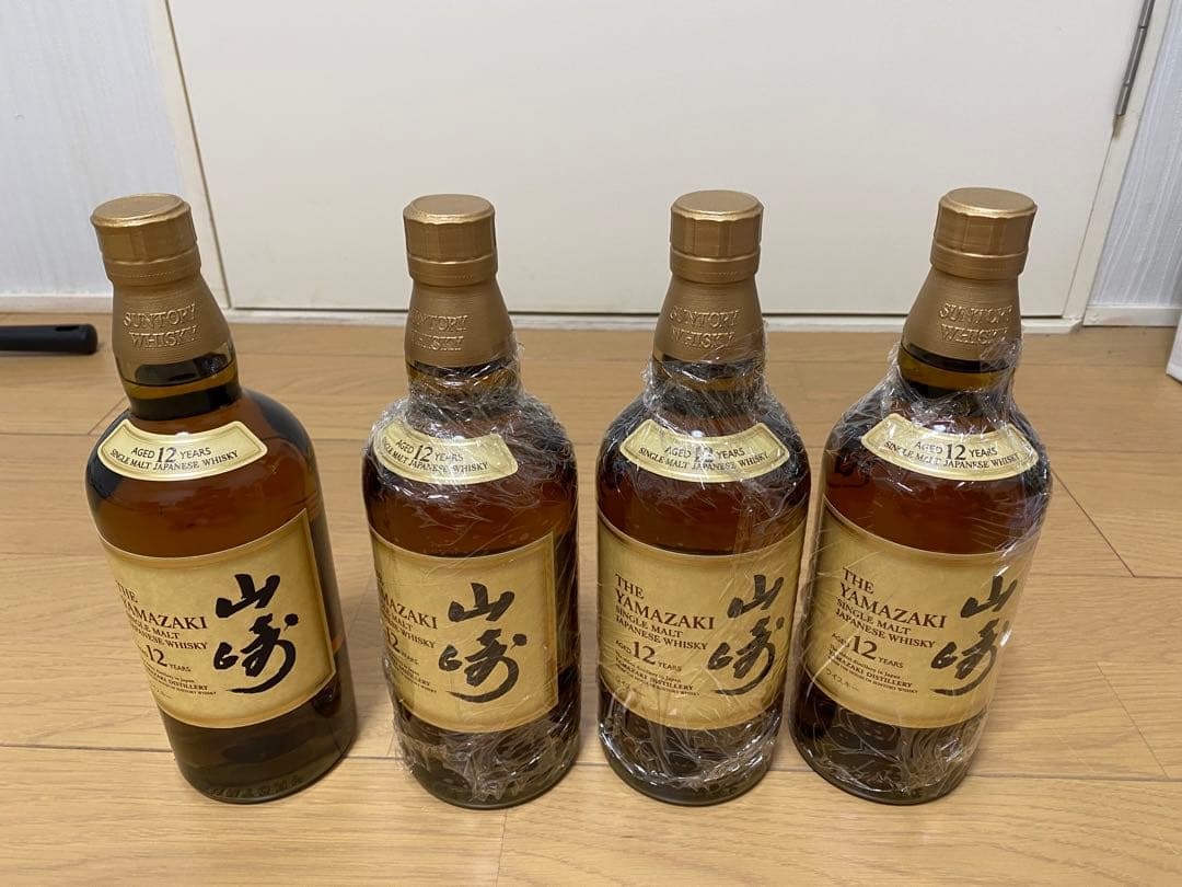 山崎 12年 ウイスキー 4本セット