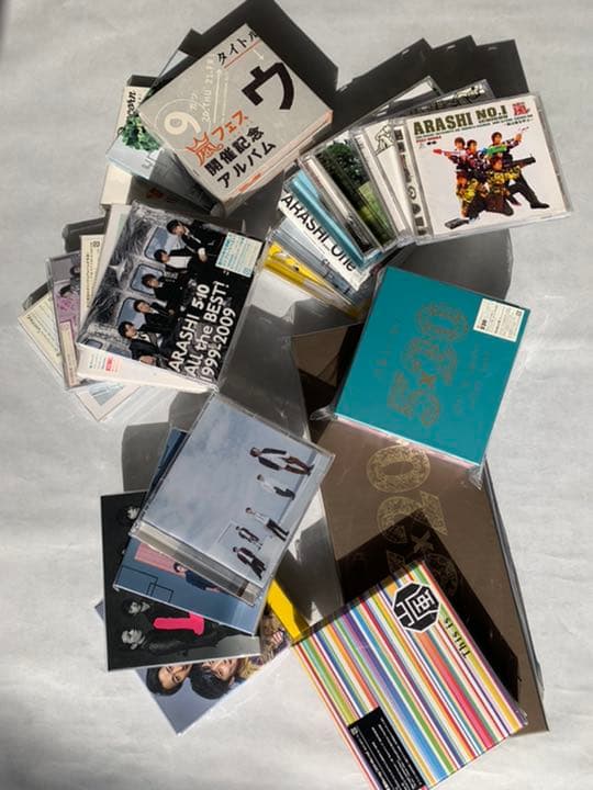 嵐 DVD Blu-ray CDアルバム シングル 10周年サイン