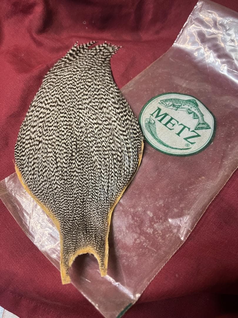 METZグリズリー　ハックル　ケープ