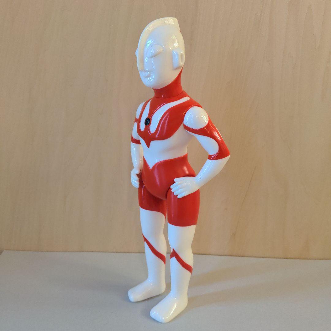 マルサン ウルトラマン ソフビフィギュア450 JALカラーVer. 白ｘ赤