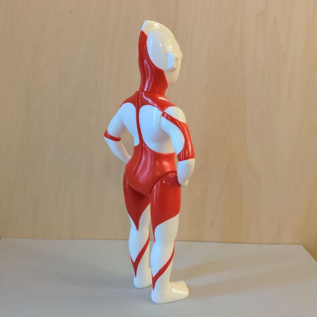 マルサン ウルトラマン ソフビフィギュア450 JALカラーVer. 白ｘ赤