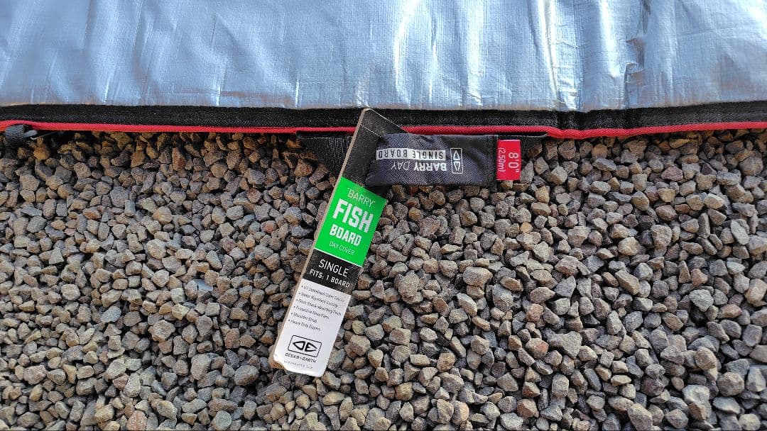 新品 ミッドレングス用サーフボードハードケース 　OCEAN＆EARTH