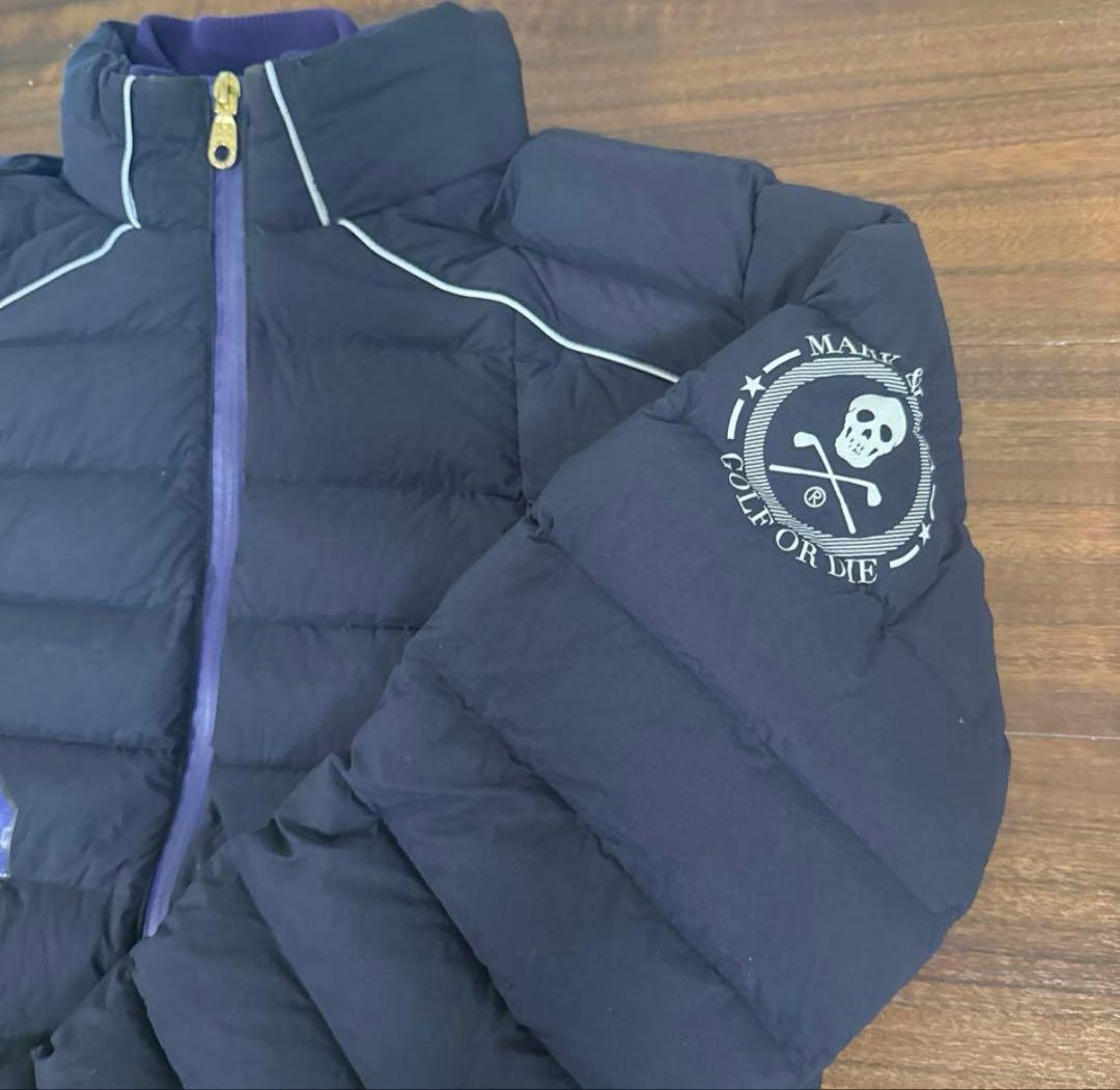 MARK&LONA ダウンジャケット 黒 ゴルフ