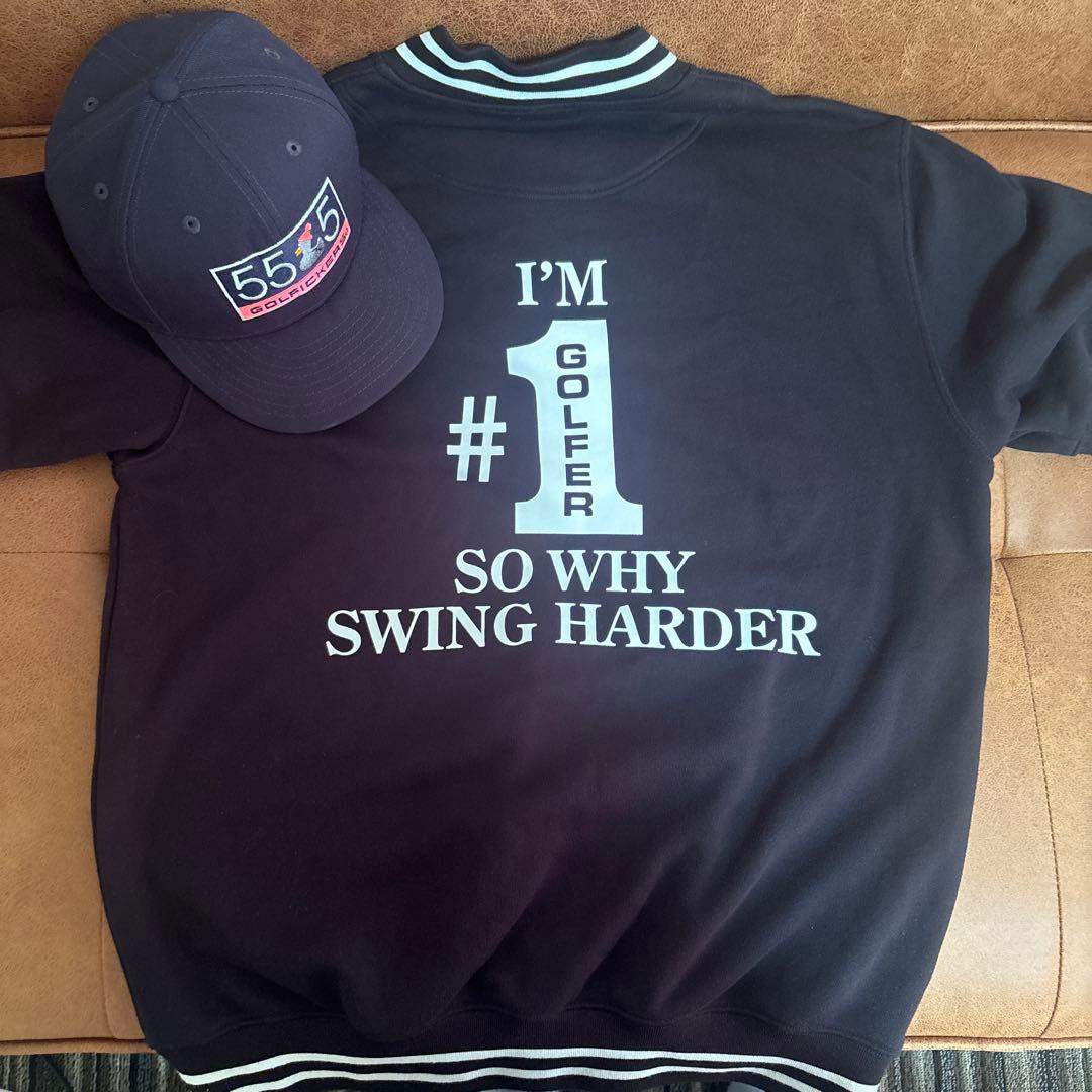 Golfickers XL スウェットシャツとキャップのセット