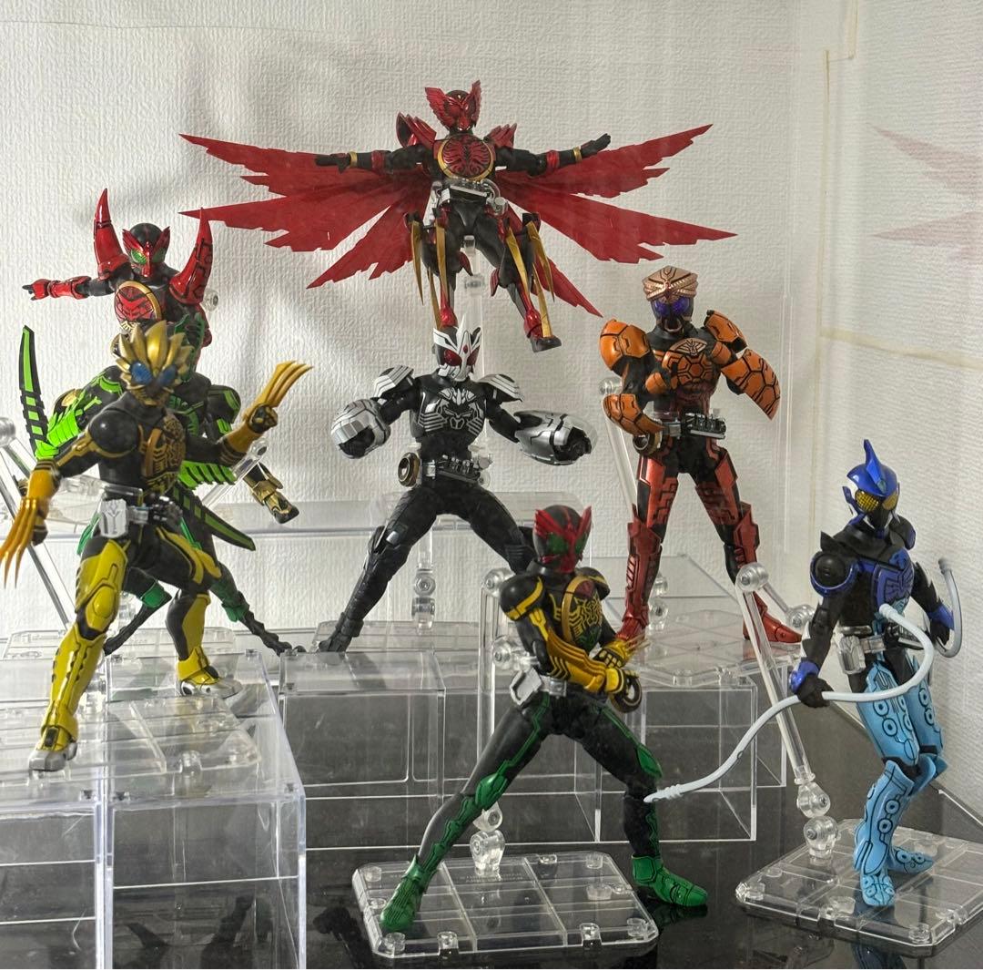 S.Hフィギュアーツ 真骨彫　仮面ライダーオーズ　8点セット