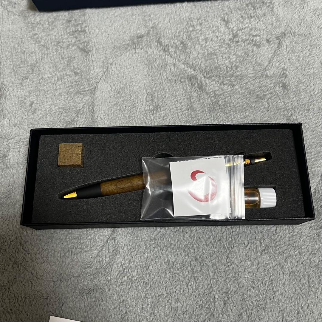 わ*る様 野原工芸　神代欅 ジンダイケヤキ 新型シャーペン　ゴールド