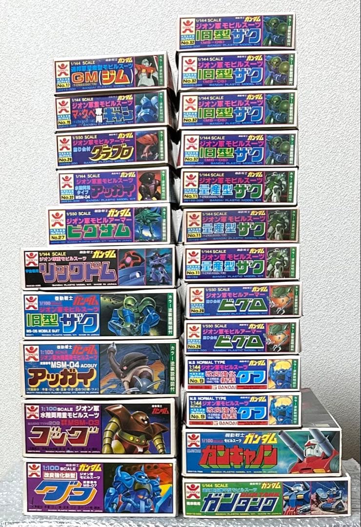 【バラ売り可】旧キット★17個セット バンザイマーク バンダイ 144 60
