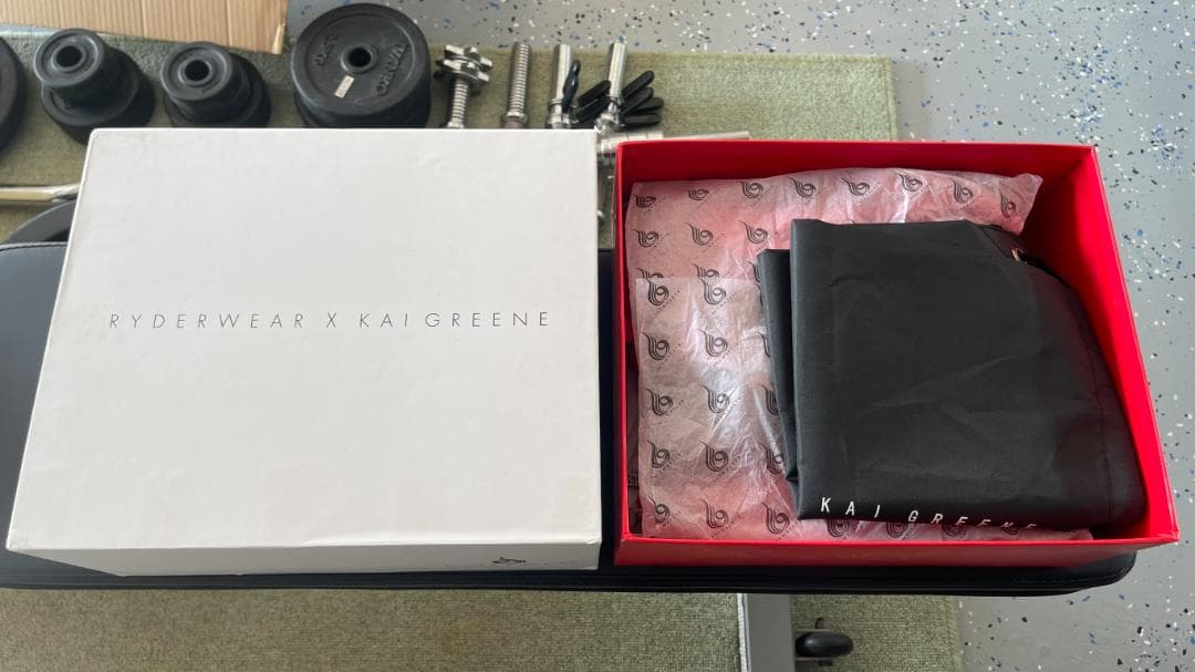 ウエイトトレーニング RYDERWEAR KAI GREENE SIGNATURE D-MAK RED