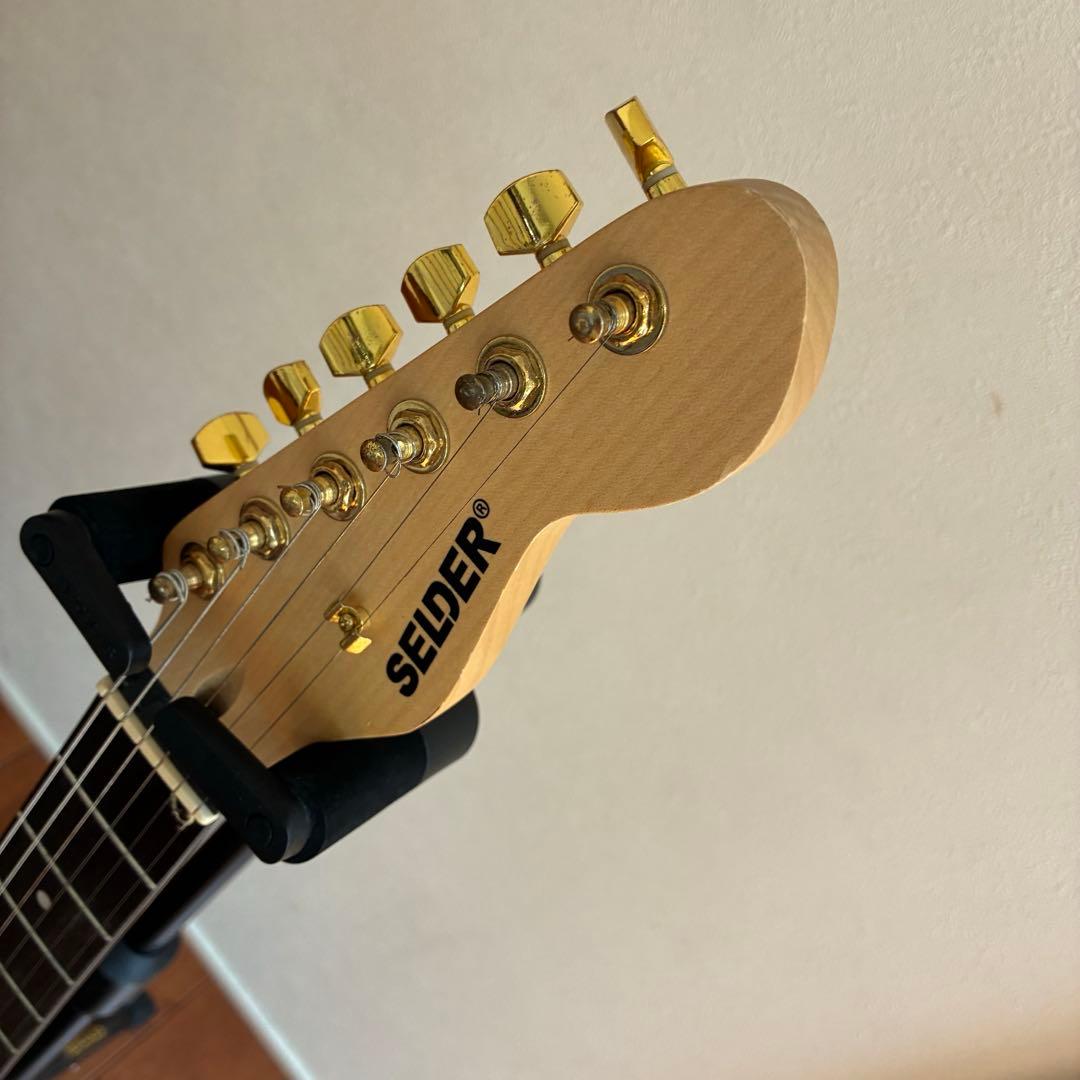 Selder ストラトブラック ゴールド