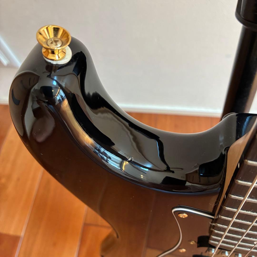 Selder ストラトブラック ゴールド