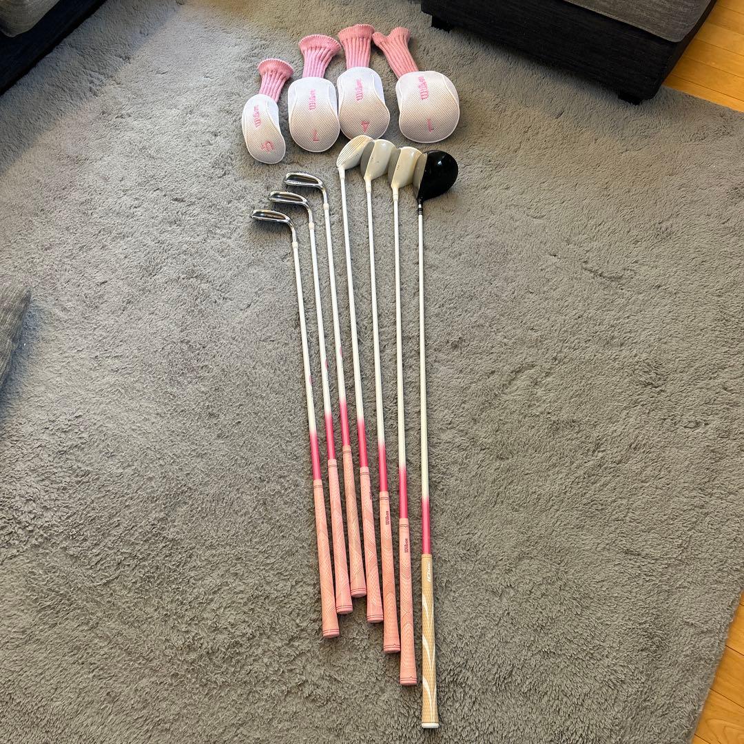 Wilson ウィルソン　レディース　ゴルフクラブセット
