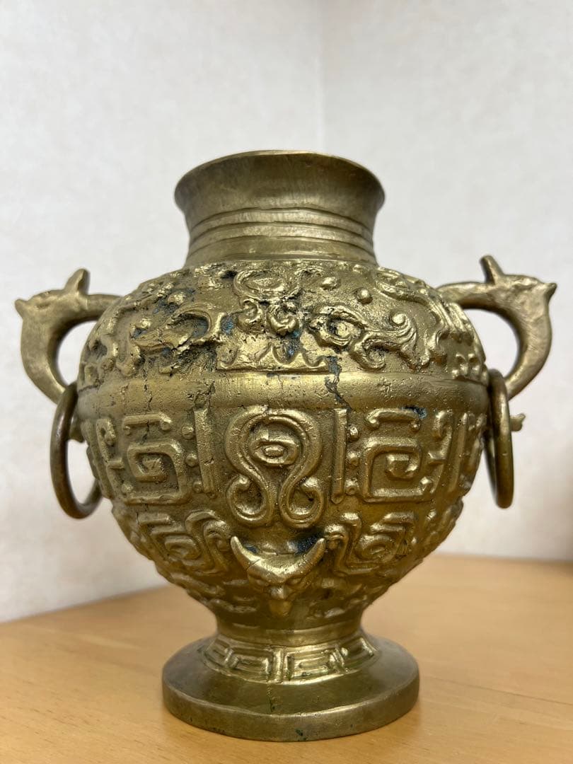 中国漢•唐青銅器発掘品　骨董　古美術品　唐物　錆落とし済み江戸　青磁コレクション