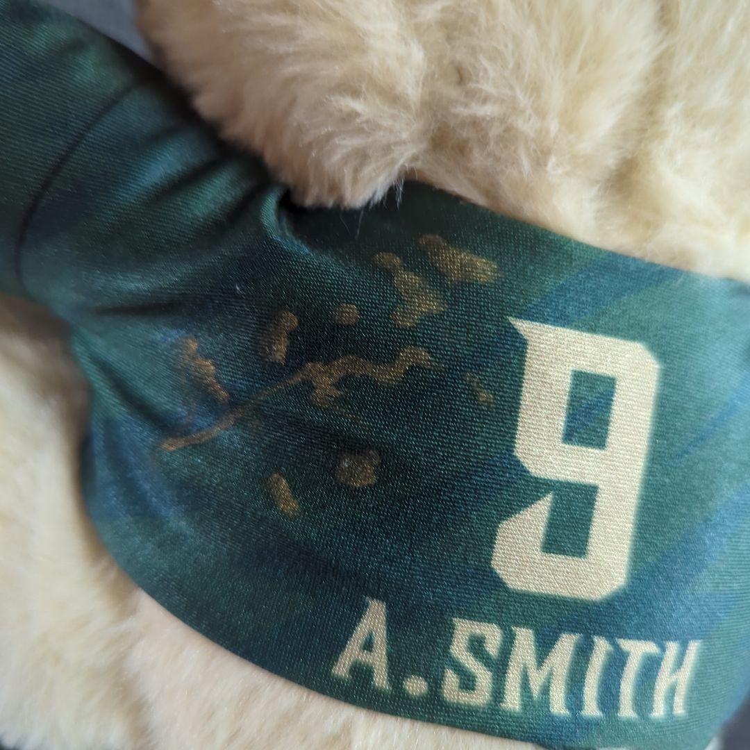 ボーデン・バレットサイン付きテディベア（アーロン・スミスのサイン付きベアセット）