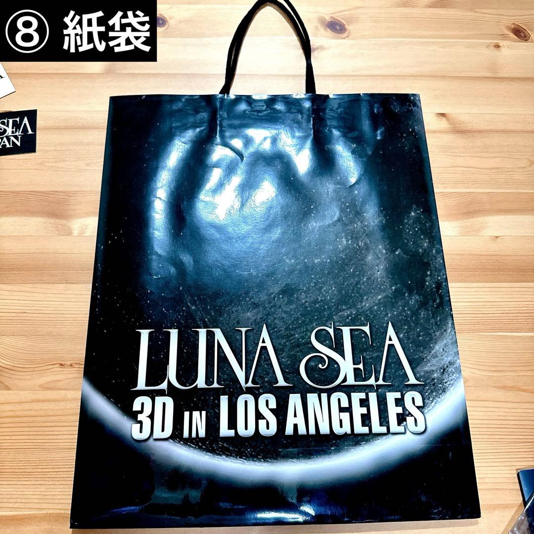 LUNA SEA サイン本　グッズセット　ロサンゼルス　3D ルナシー