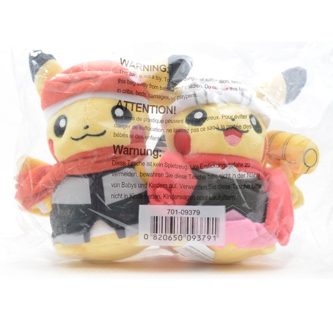 ポケモン ピカチュウ ペアぬいぐるみ 8体セット トレーナー 25周年 アメリカ