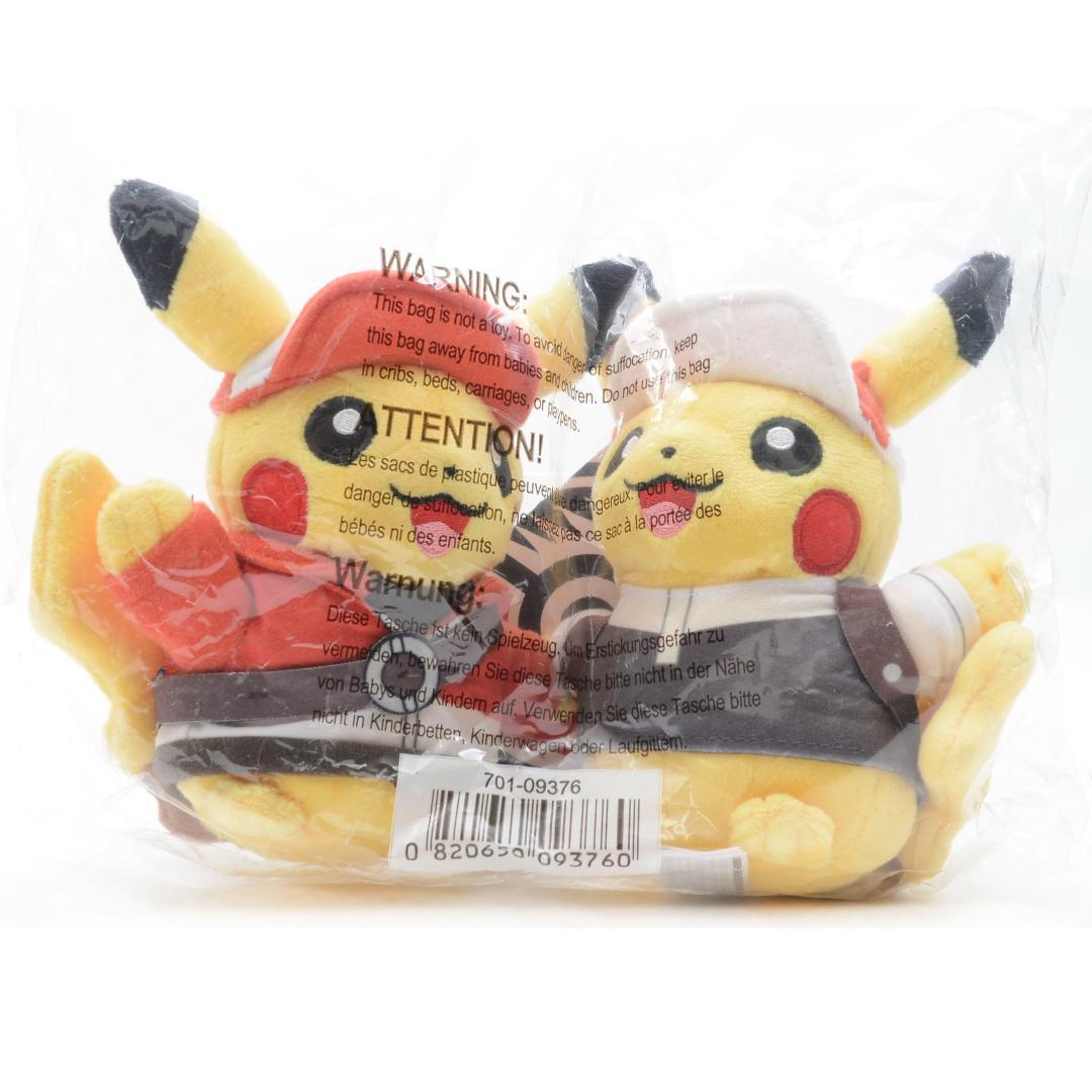 ポケモン ピカチュウ ペアぬいぐるみ 8体セット トレーナー 25周年 アメリカ
