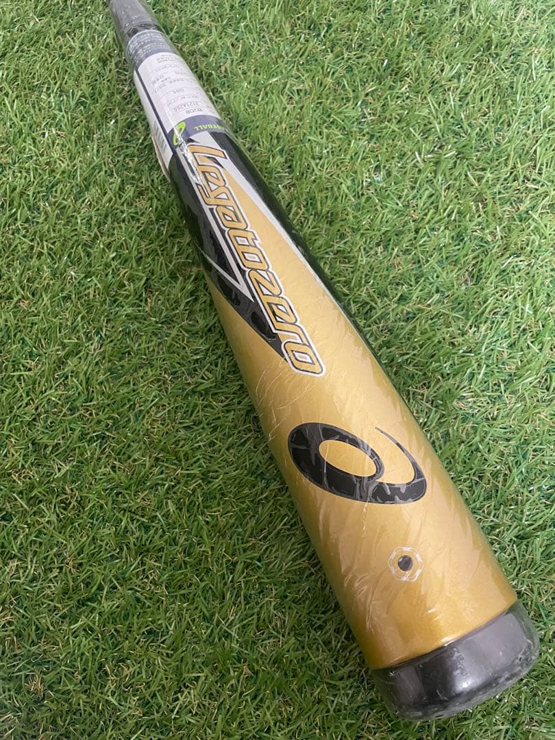 新品　アシックス レガートゼロ 84cm （ゴールド×ブラック） 軟式バット