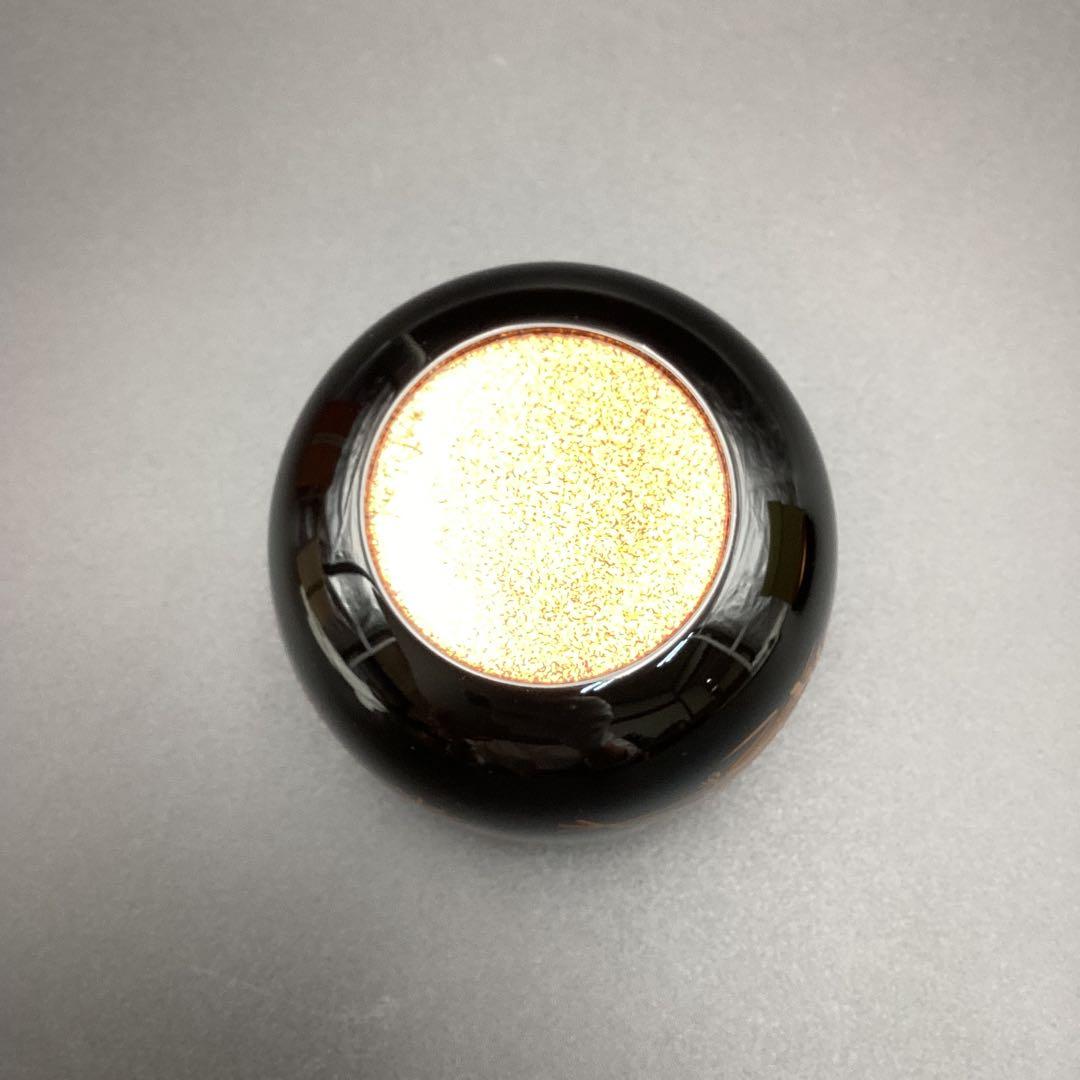 大棗内梨地　花扇蒔絵　鵬雲斉書付　吉田華正作 二重箱入