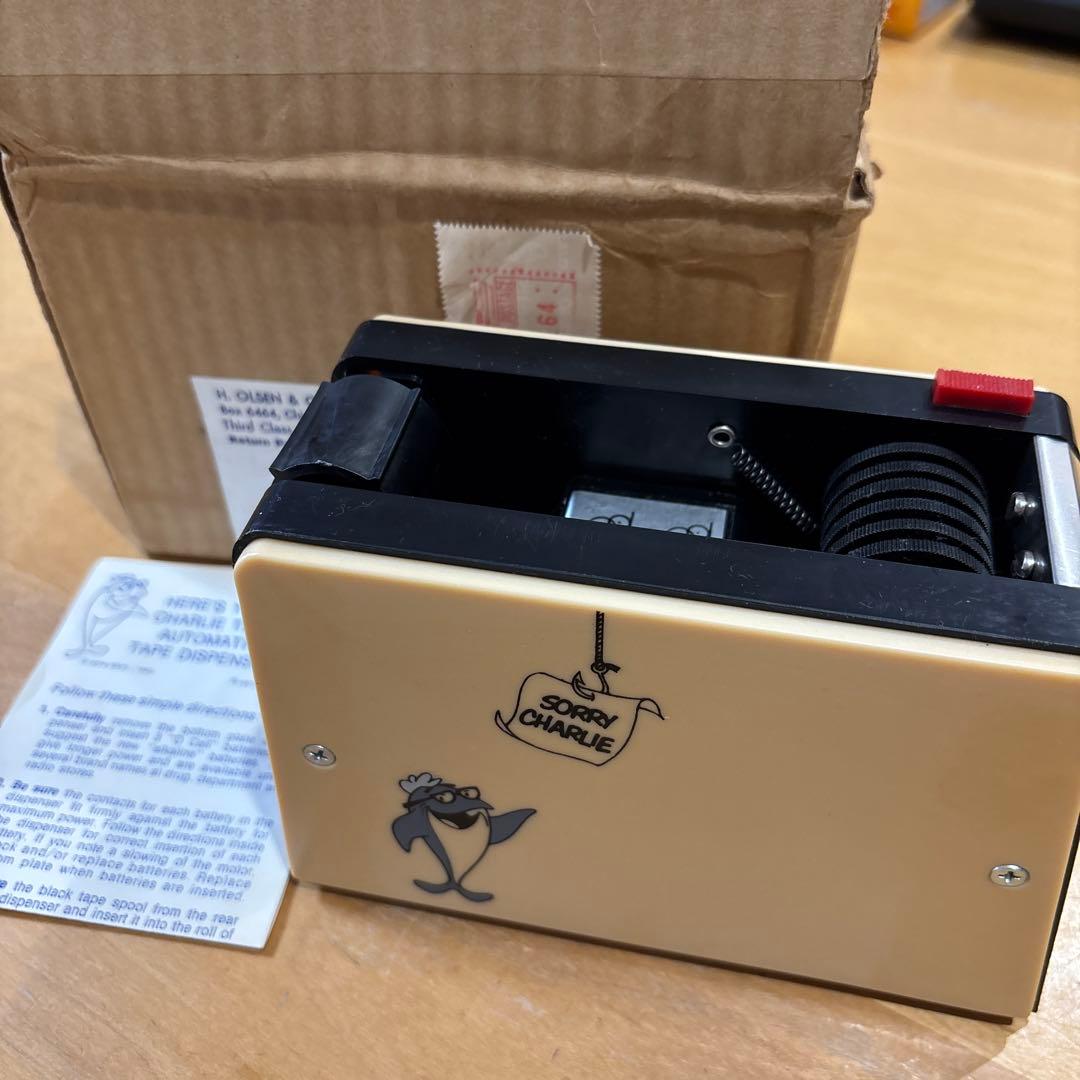 チャーリーツナ　アメリカン雑貨　 自動テープカッター