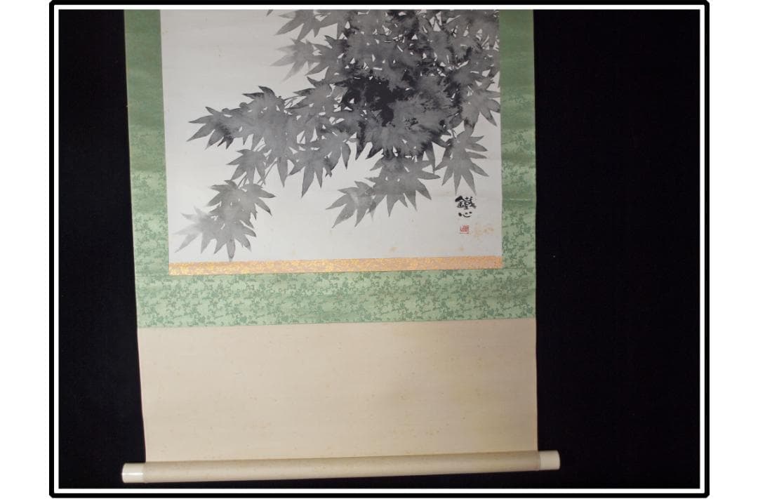 民間仕入れ品　　日本　時代肉筆掛け軸そ激安骨董品中国 X1011C3-2