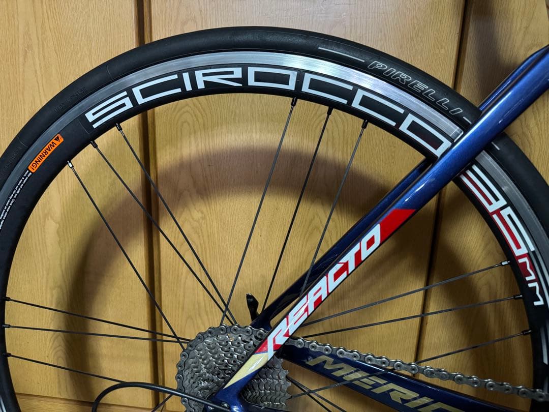 MERIDA REACTO4000 リムブレーキ最終系